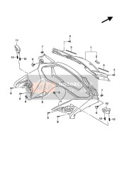 3365221G10, Cushion (40X20X5), Suzuki, 2